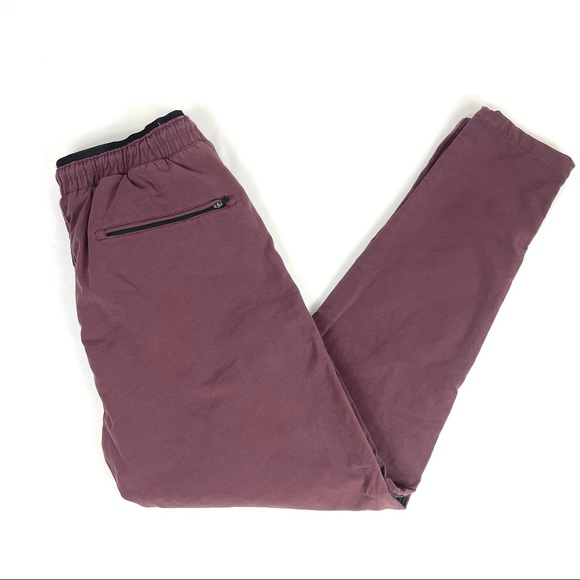 Zanerobe Other - Zanerobe Joggers Sweatpants Burgundy Pants Size 36